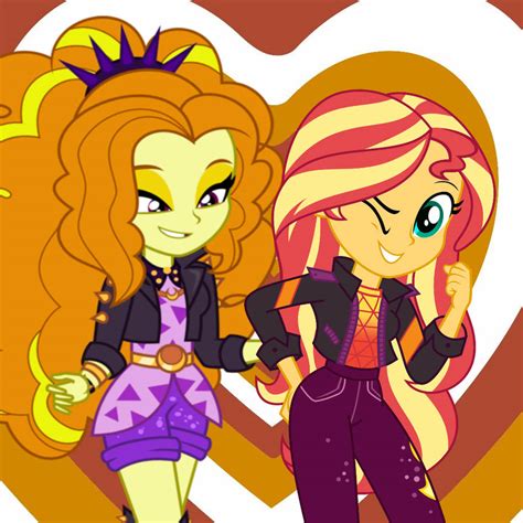 Shipping Card Adagio Dazzle X Sunset Shimmer By Themexicanpunisher On
