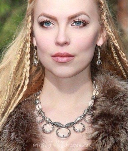 Viking hairstyles are often characterized by long, thick hair on the top and back of the head. the viking queen on Tumblr | Viking braids, Viking queen ...