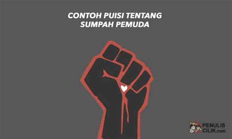 Yaitu soal berbangsa satu, bangsa indonesia. Contoh Puisi Tentang Sumpah Pemuda Singkat dan Jelas ...