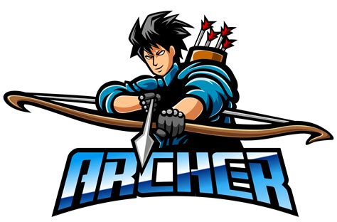Archer Esport Mascot Logo Design By Visink Thehungryjpeg Com My Xxx