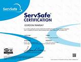Illinois Food Service Sanitation Manager Certification Pictures
