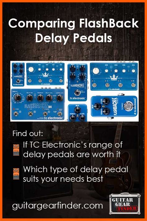 Comparing Tc Electronics Flashback Delay Pedals Guitar Gear Finder
