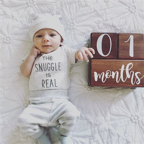 Beautiful Baby Monthly Milestone Pictures To Inspire You