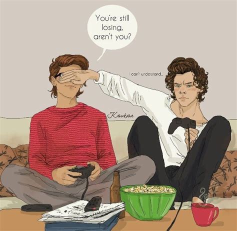 Larry Stylinson Pics Larry Stylinson Larry One Direction Fanart