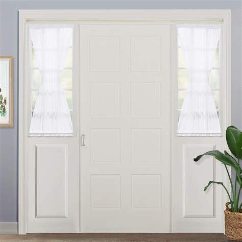 NICETOWN Sidelight Curtains for Front Door Door Side Ligt Sheers