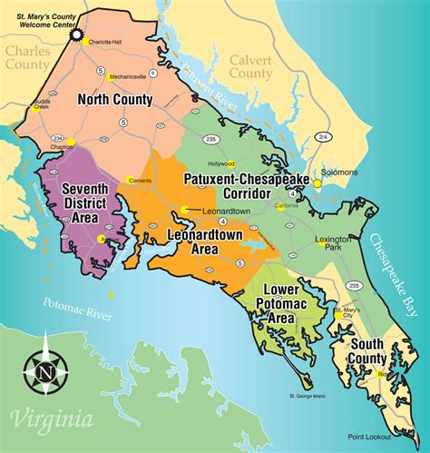 Interactive Map St Marys County Md Tourism In 2020 St Marys