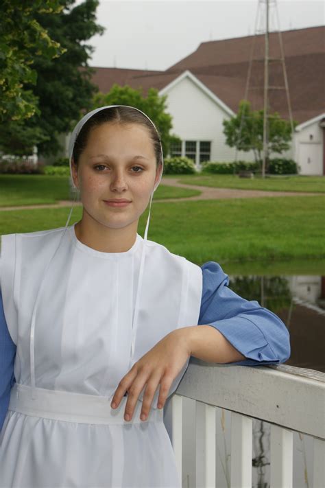 Woman The Amish Clothesline