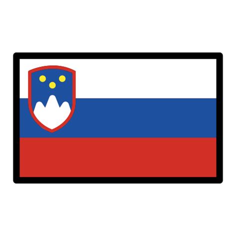 Er emoji for et lands / regions flag, og dets betydning er flag: Flagge: Slowenien-Emoji