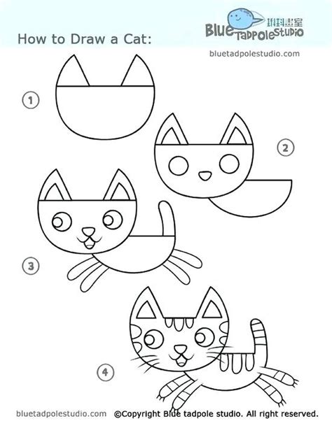 Gatos Kawaii Dibujos Para Dibujar De Gatitos Vamos A Ver C Mo Se Dibuja