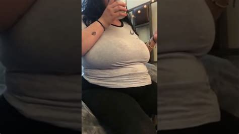 Sexy Obese Feedee Chugs Icecream YouTube