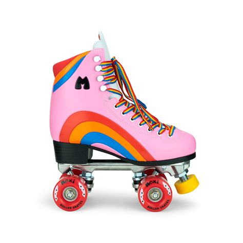 Moxi Rainbow Rider Roller Skates Pink Heart Final Sale Fritzy S Roller Skate Shop