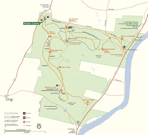 Maps Saratoga National Historical Park Us National Park Service