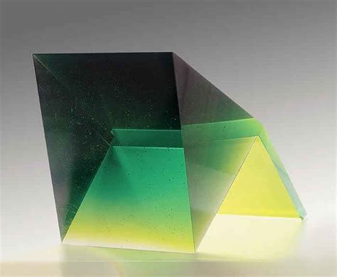 Geometric Glass Sculptures By Stanislav Libensky Design Is This Glass Art Glass Sculpture