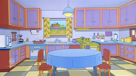 Iconic Television Kitchen Simpsons Kitchen