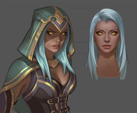 do your ideal fantasy character by karlrandyhg female character concept rpg character