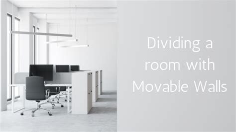 Dividing A Room With Movable Walls Aeg Partitions