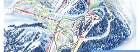 Sundance Resort Trail Map Piste Map Panoramic Mountain Map