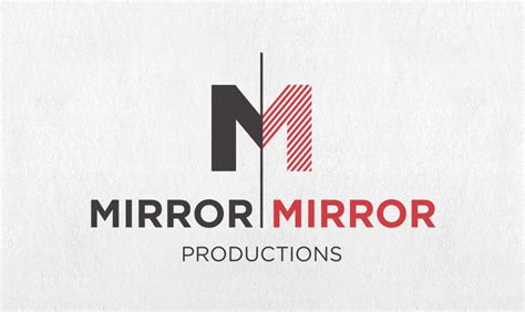Pin By Jacob Powell On Personal Brand Mirror Logo Corporate Identity