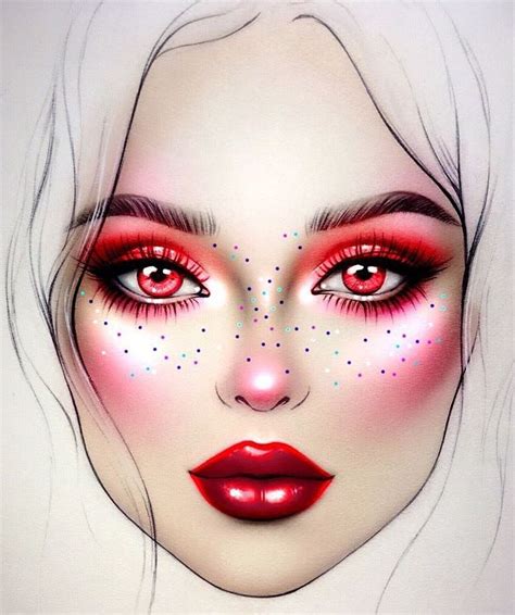 Pin by 유창 정 on Face charts | Makeup charts, Makeup face charts, Artistry makeup