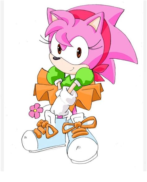 Classic Amy Quick Sketch By Smsskullleader Amy The Hedgehog Amy Rose