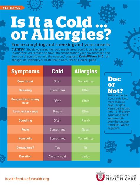 Is It A Cold Or Allergies Cold Medicine Cold Or Allergies Cough