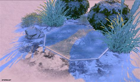 Sims 4 Ccs The Best Snow And Frost Terrain Paints By 27sonia27