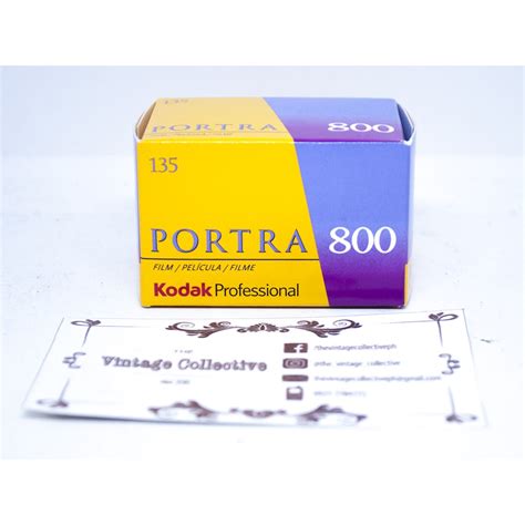Kodak Professional Portra 800 Color Negative 35mm Film 36 Shots