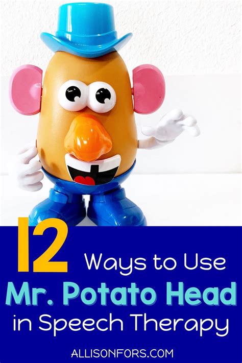 12 Ways To Use Potato Head In Speech Therapy Allison Fors Kids