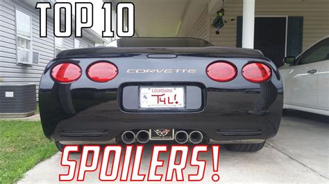 C5 Corvette Spoilers Top 10 Review Youtube