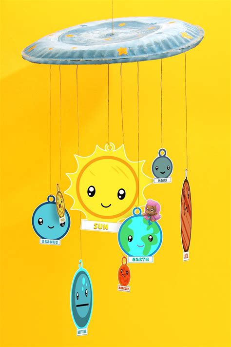 Bubble Guppies Solar System Craft Solar System Crafts Solar System