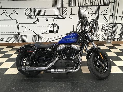 2019 Harley Davidson Xl1200x Sportster Forty Eight Blue Max Na