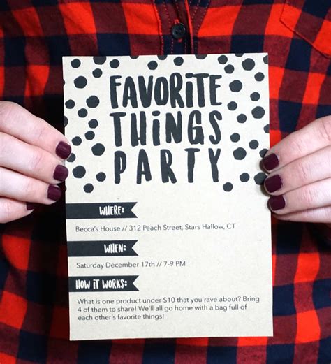 How To Throw A Favorite Things Party Living In Yellow