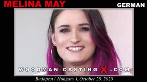 melina may woodman casting x free casting video