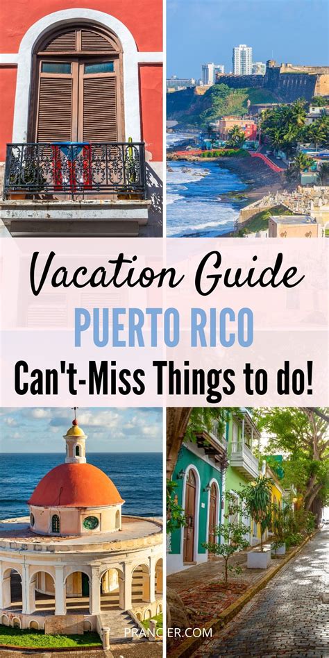 The Ultimate Puerto Rico Vacation Guide A Travel Itinerary Top Things