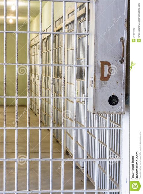 Prison Corridor On Jail Cells Stock Image Image Of Gray Jail 38874829