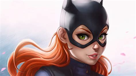 2k Free Download Comics Batgirl Barbara Gordon Dc Comics Girl Green Eyes Orange Hair Hd