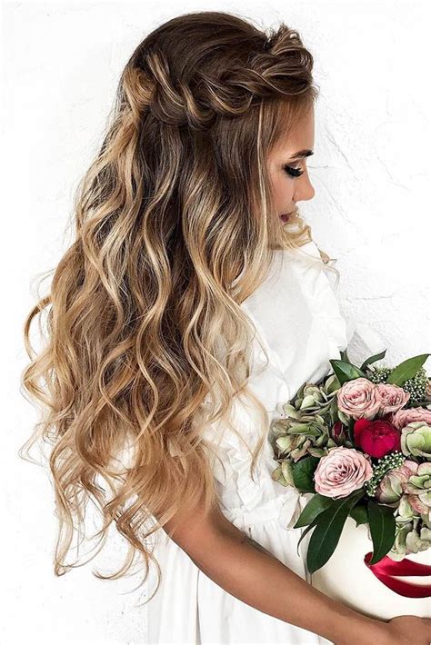 33 Wedding Hairstyles With Hair Down Wedding Hairstyles