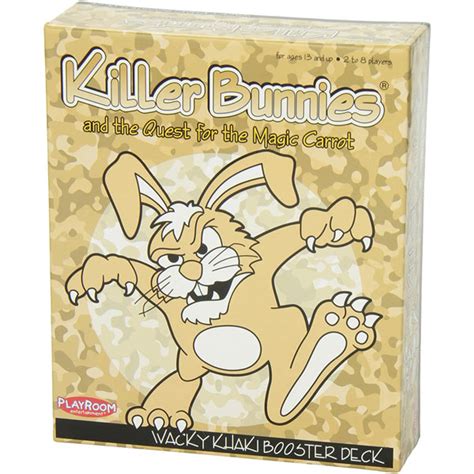 Killer Bunnies Wacky Khaki Booster Deck Arctic Board Games