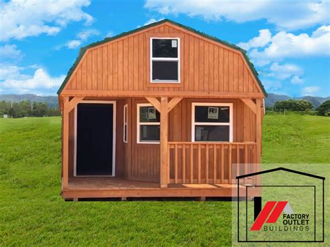 Deluxe Lofted Barn Factory Outlet Buildings Sheds Barns Garages