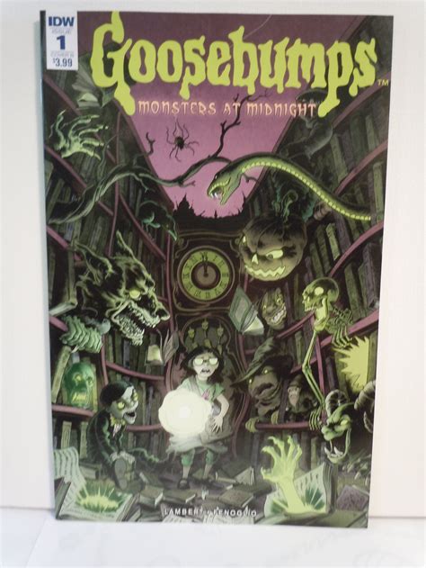 goosebumps monsters at midnight 1 comic books modern age idw horror and sci fi hipcomic