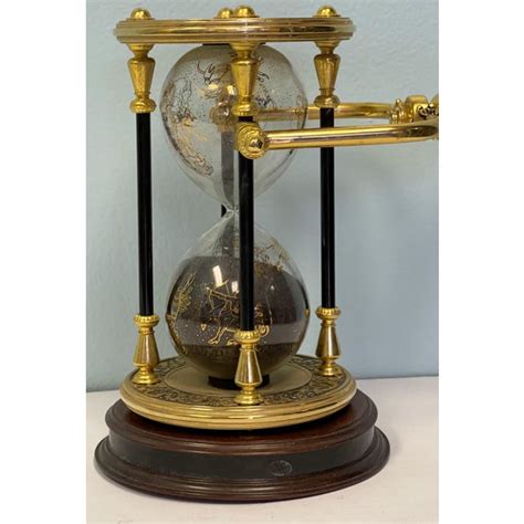Neo Classical Style Brass Maritime Museum Hourglass Chairish