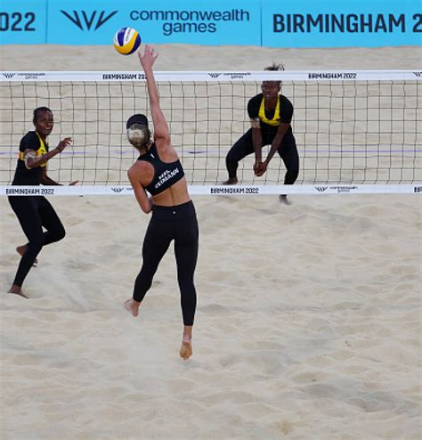 So Close For Beach Volleyball Pair New Zealand Olympic Team