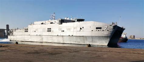 Us Navy Ship Arrives At Port Sudan First Time In Decades