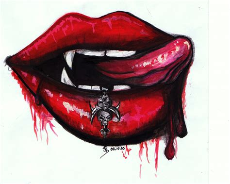 Vampire Mouth By Cocosherbit On Deviantart