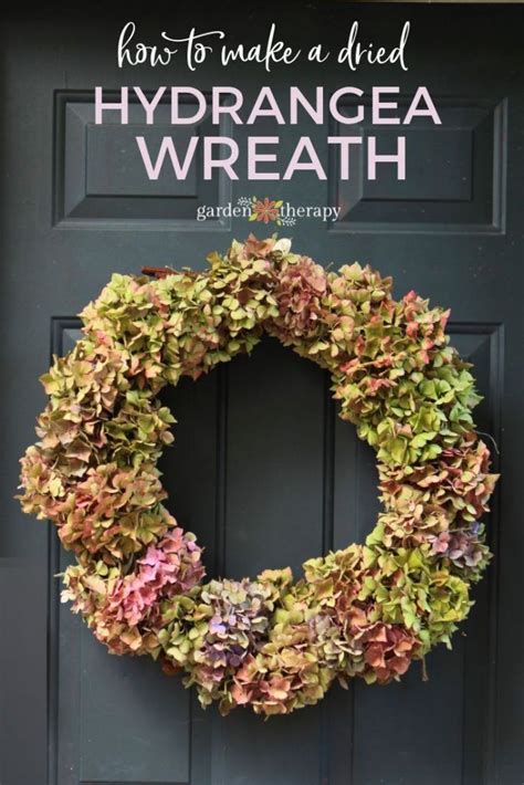 Easy To Make Hydrangea Wreath Tips To Make It Last