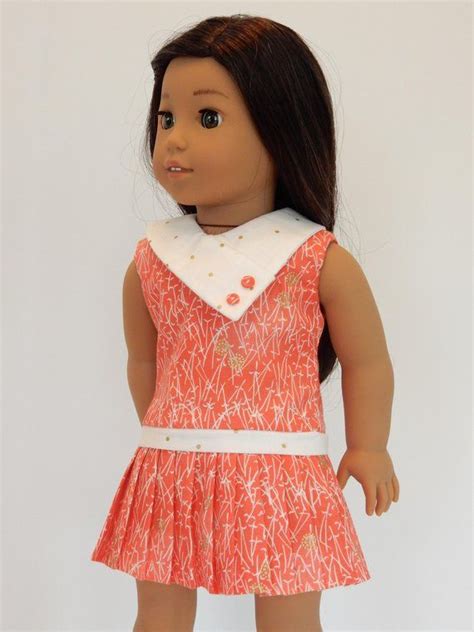 Stella Sue Digital Pattern For 18 Doll Dress With Etsy 18 Inch Doll
