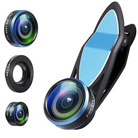 Universal 3 In 1 Lens Kit Macro Lens Smartphone Wide Angle