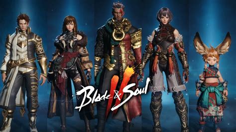 Blade And Soul 2 이하 블소2 Costumes Preview Trailer Youtube