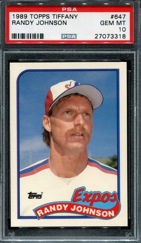 We did not find results for: RANDY JOHNSON 1989 TOPPS TIFFANY # 647 ROOKIE RC SEATTLE MARINERS HOF PSA 10 | Baseball cards ...