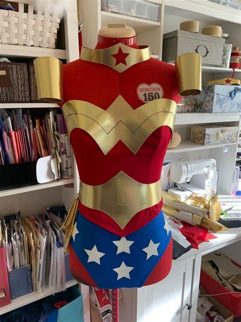 Wonderwoman Costume Replica Custom Made Size Xs L Etsy Super Hero Costumes Cool Costumes